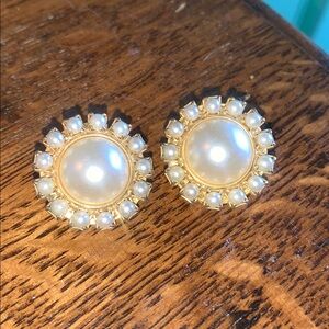 Vintage Clip On Earrings